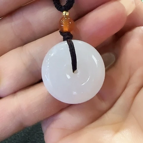 和田玉未镶嵌吊坠(不含链)