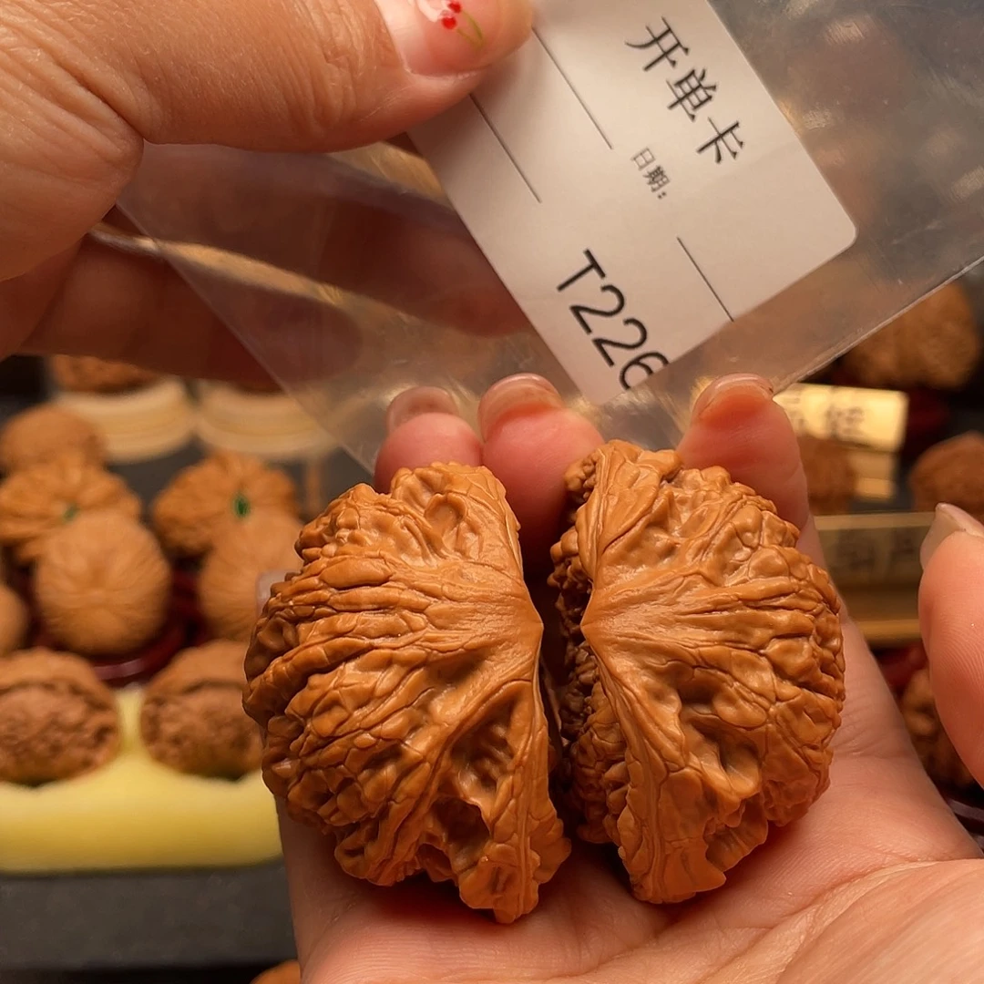 家***仔把件文玩核桃蛇王52