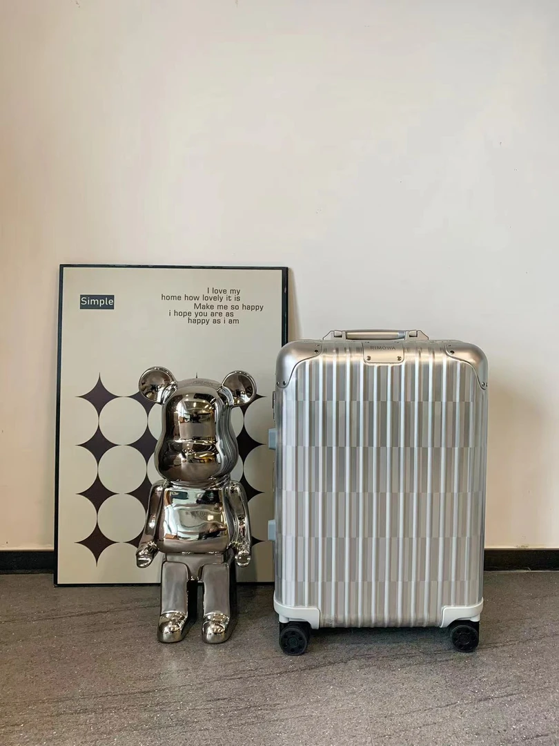 高定 日莫家 Optical 铝镁合金行李箱 旅行箱