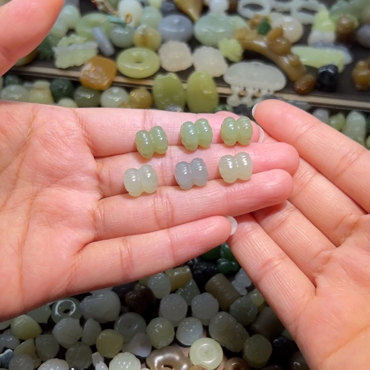 未镶嵌和田玉珠宝半成品98一个多样性发其一