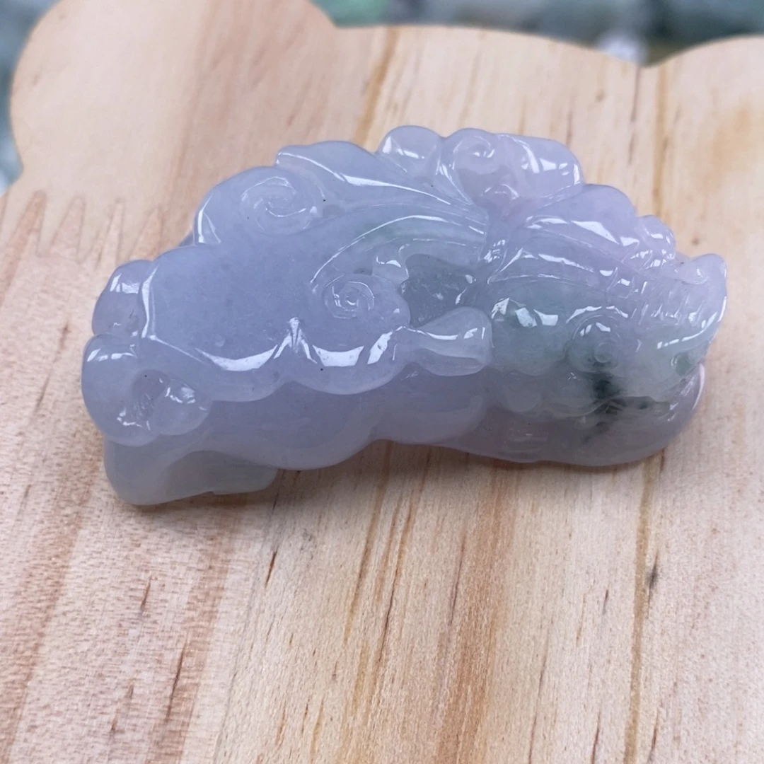 翡翠未镶嵌颈饰多人如意貔貅吊坠