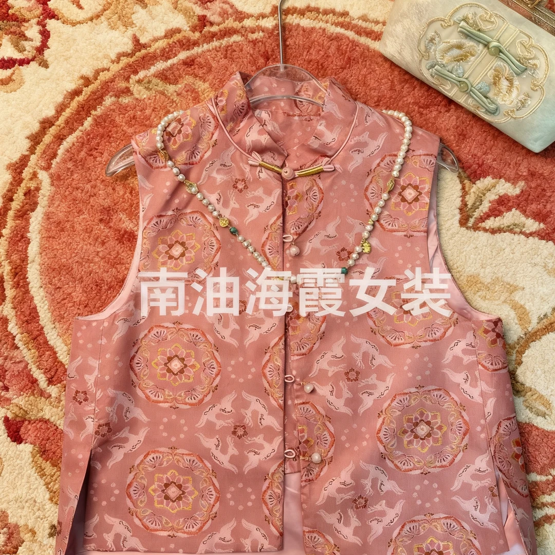 【南油老宋锦】宝相奔鹿上身显贵有格调国风穿搭必入的高奢单品！