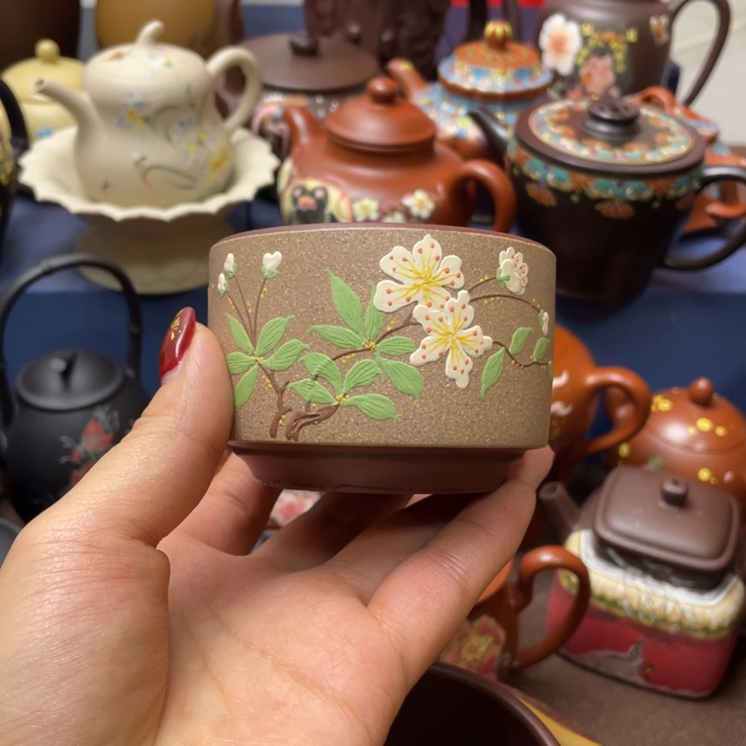 茶杯紫砂紫砂主人杯130cc