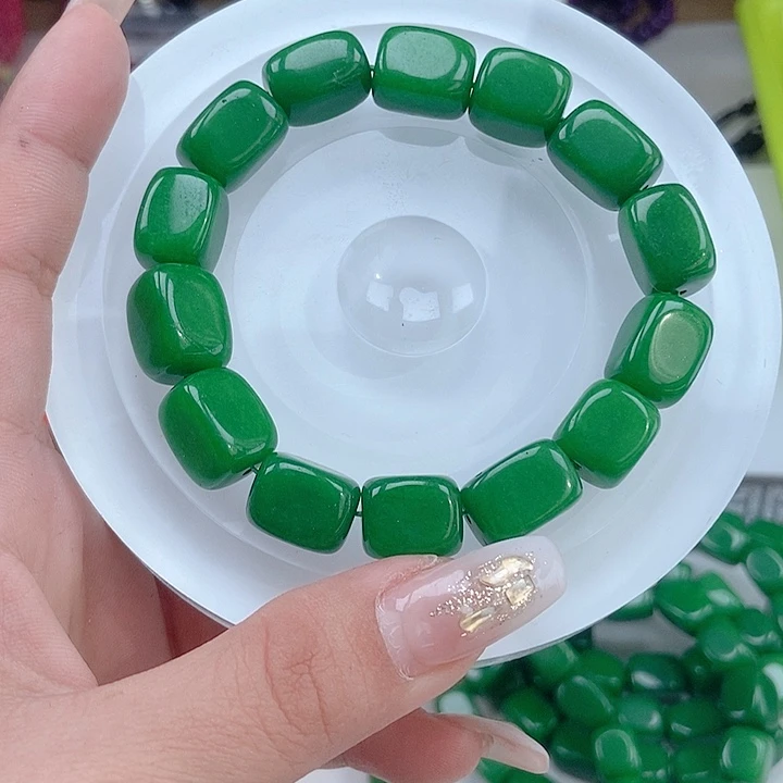 翡翠手链未镶嵌手链