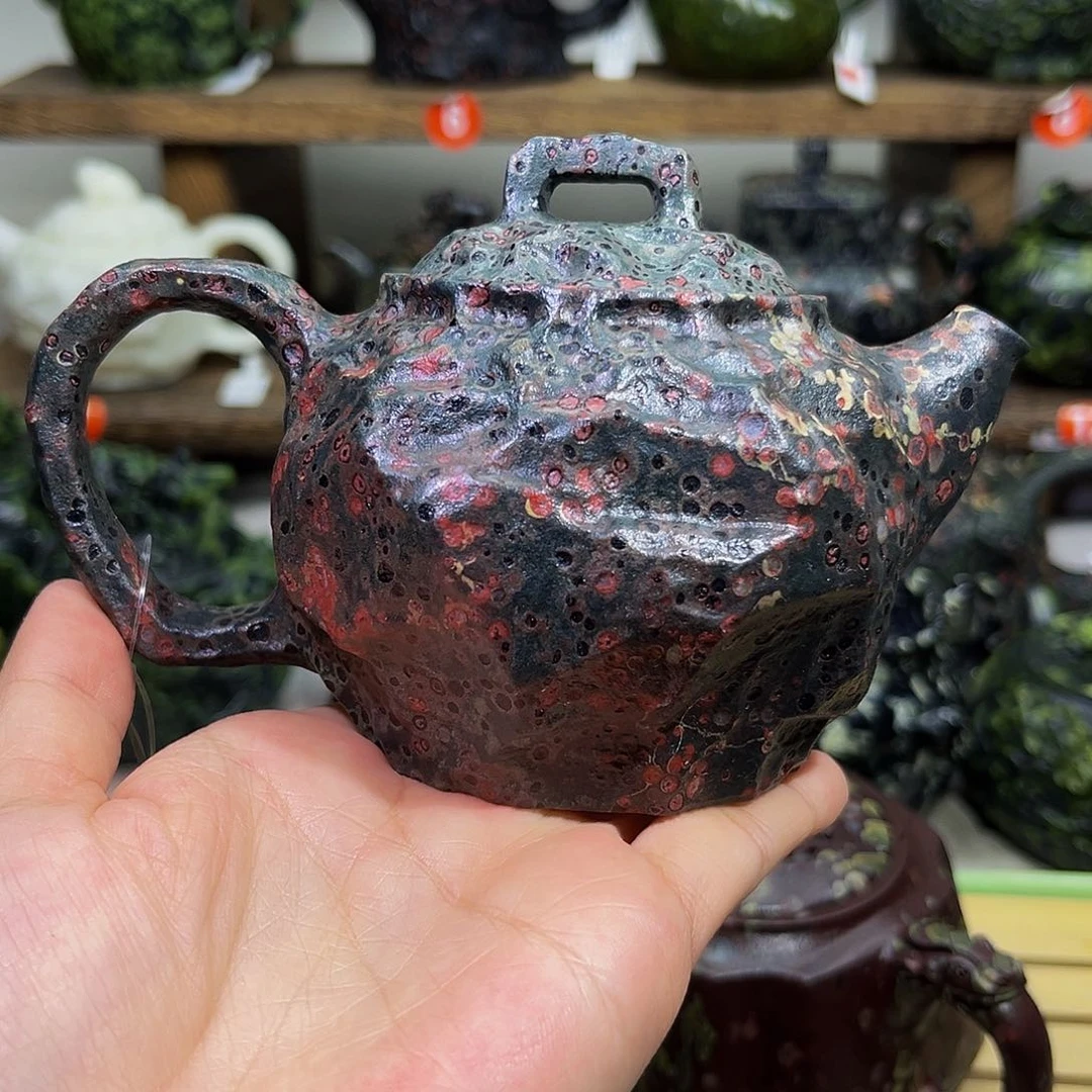 石材梅花玉安山玉壶口暇