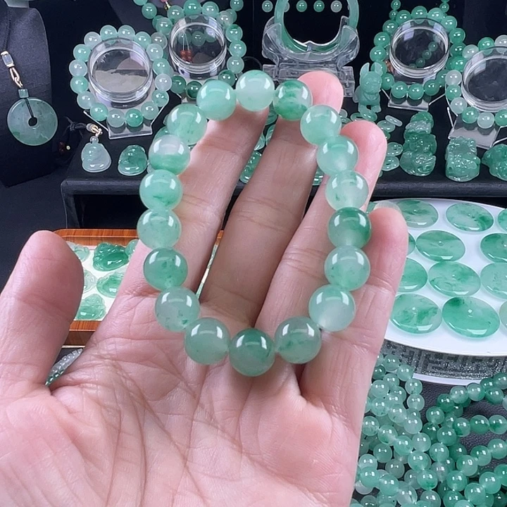 石英质玉未镶嵌手串