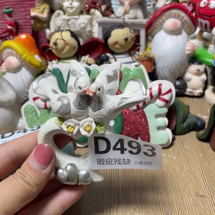 康***3摆件孤品老货微瑕瓷