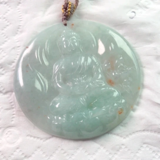 翡翠未镶嵌颈饰ℳ****吊坠