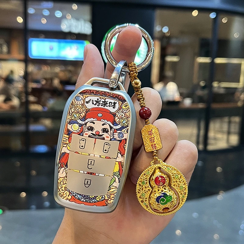 适用丰田赛那钥匙专用新款套塞纳格瑞维亚埃尔法威尔法汽车包扣壳