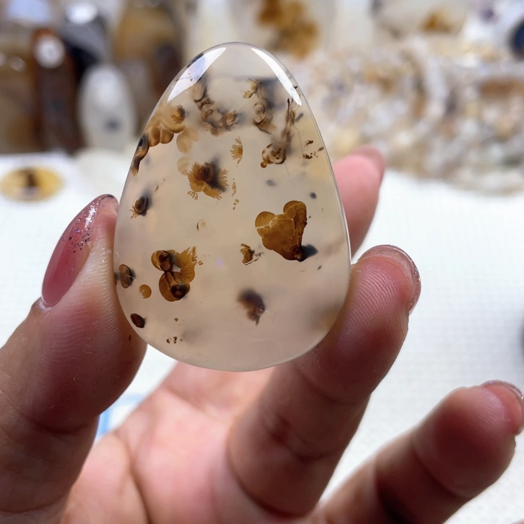 玛瑙/玉髓未镶嵌颈饰