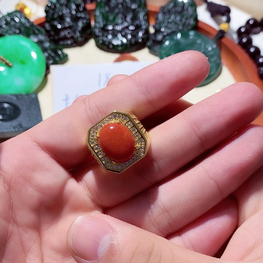 翡翠颈饰未镶嵌翡翠a