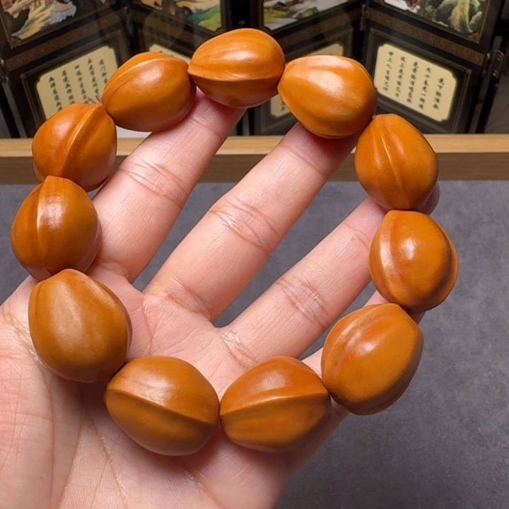 手串/手链橄榄核老油核鲨鱼背开播福利