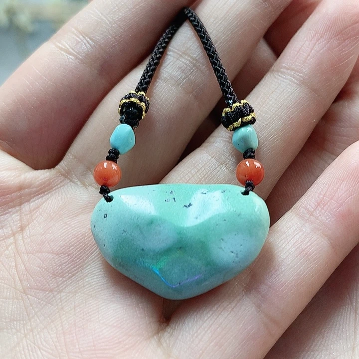 未镶嵌绿松石珠宝奇石