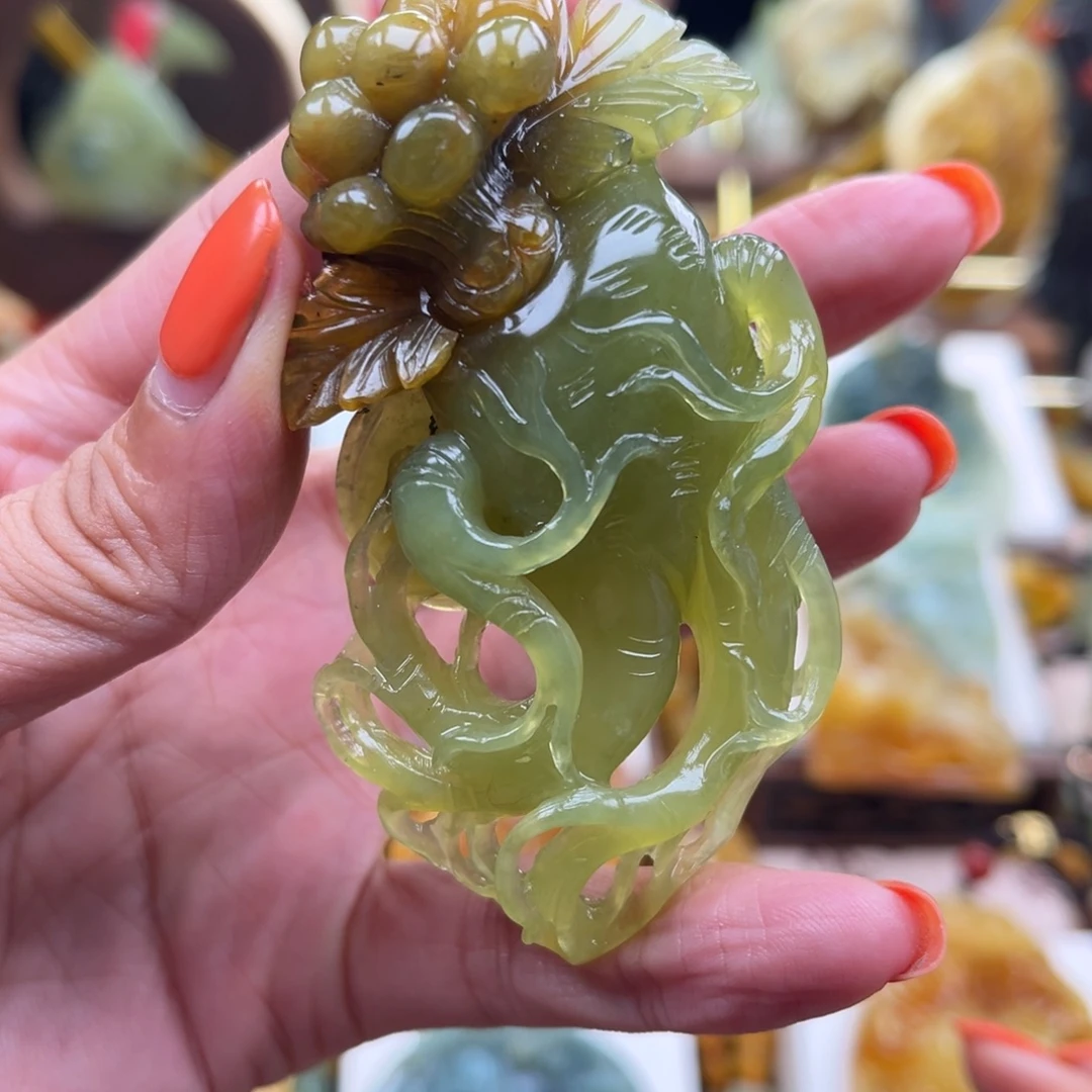 未镶嵌岫玉挂件挂件