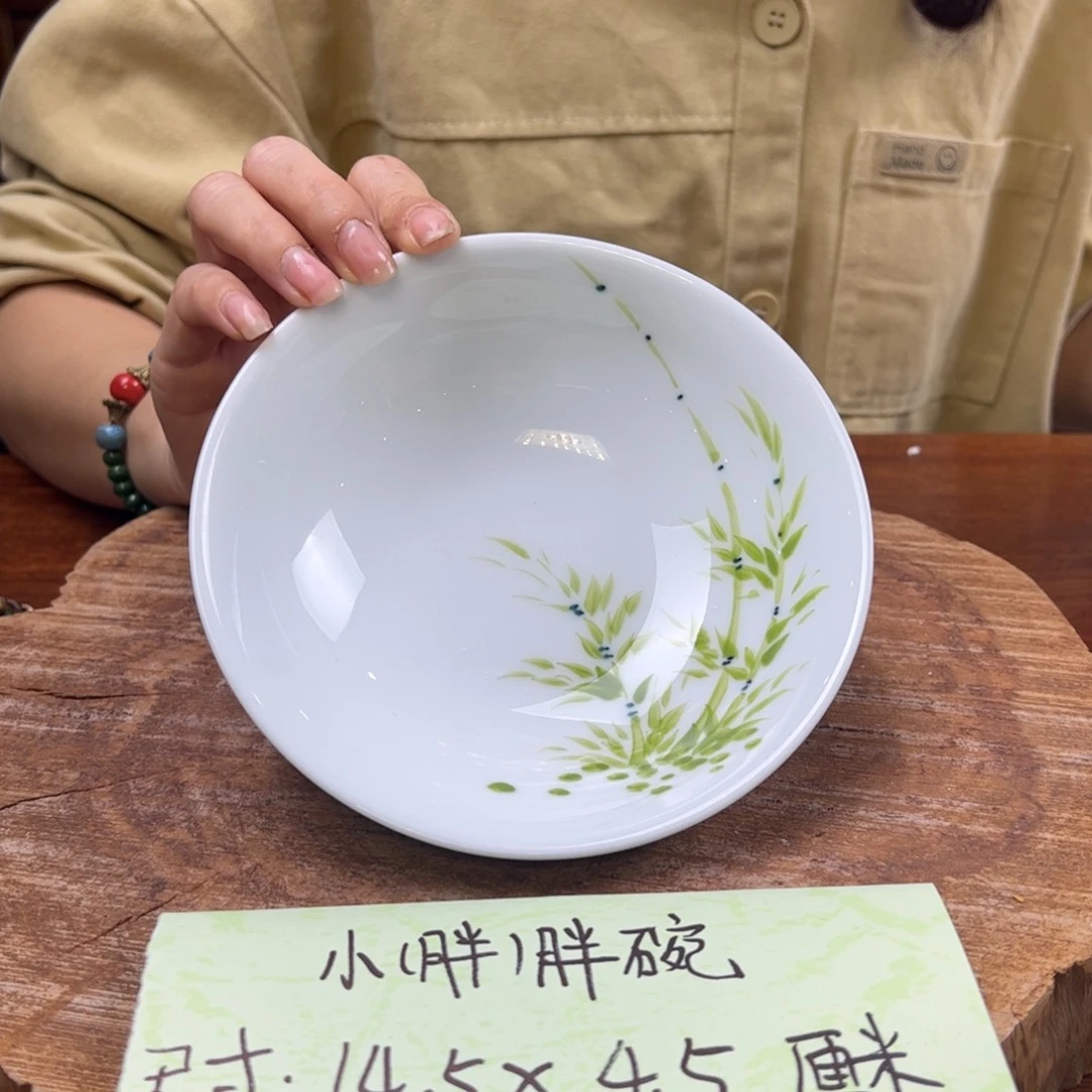 瓷片景德镇陶瓷手工手绘制作
