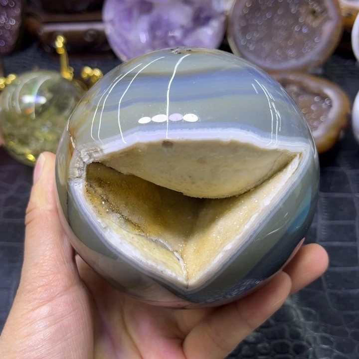未镶嵌发饰水晶黄软开口笑