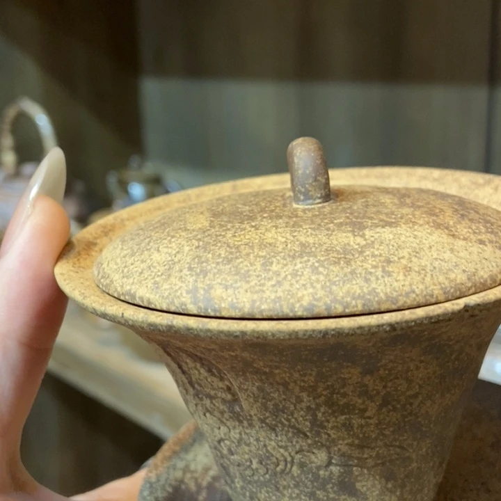 柴烧老岩泥高端茶器