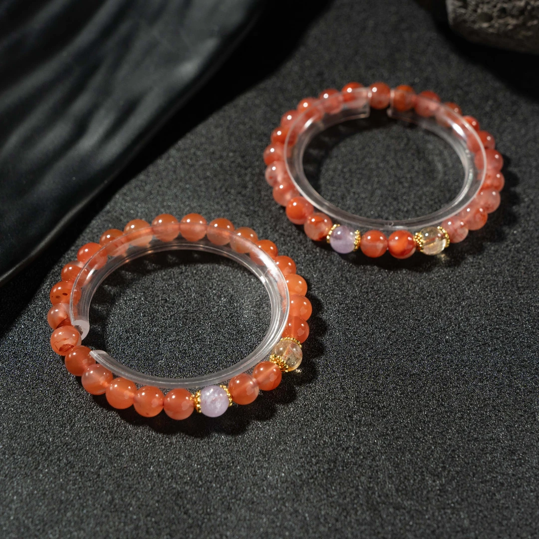 【央网专属】南红DIY手串710193672-7【一件/多样性发】