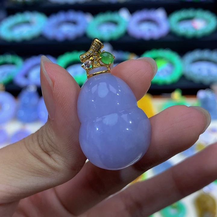 小***乐18K金镶嵌手链翡翠翡翠