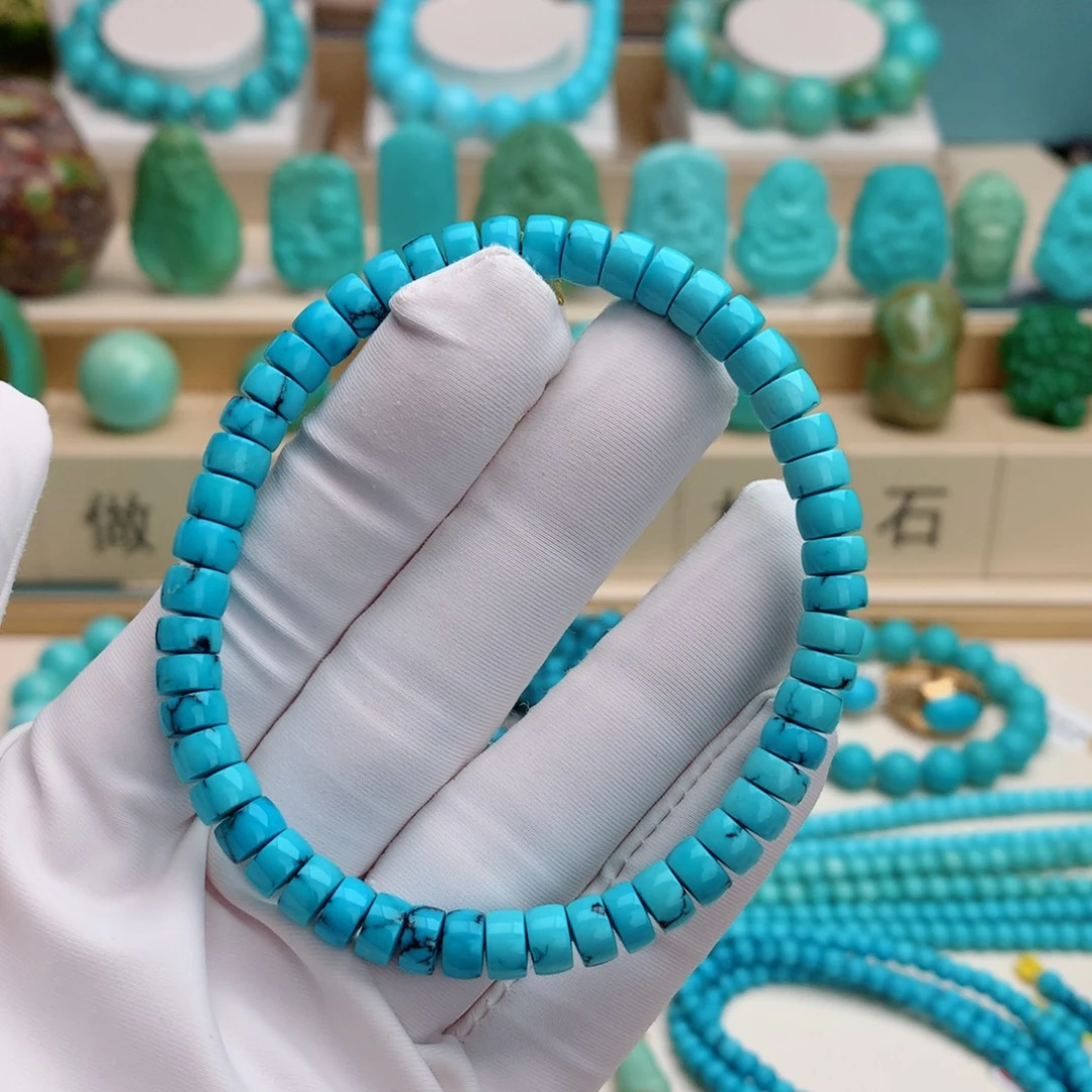 绿松石未镶嵌挂件