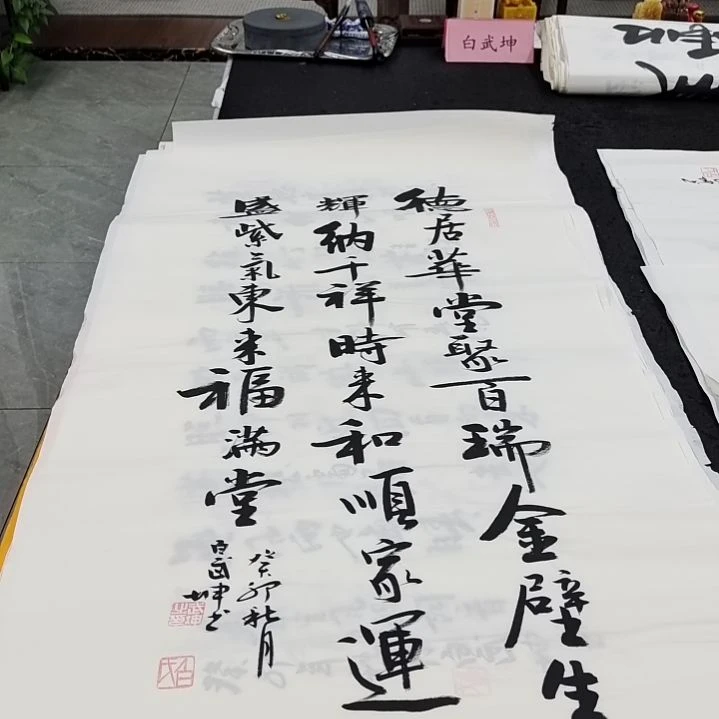翰墨白武坤老师作品