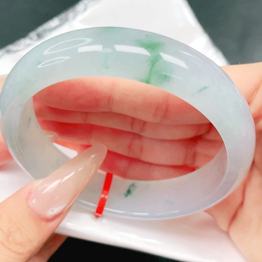 翡翠未镶嵌手镯60