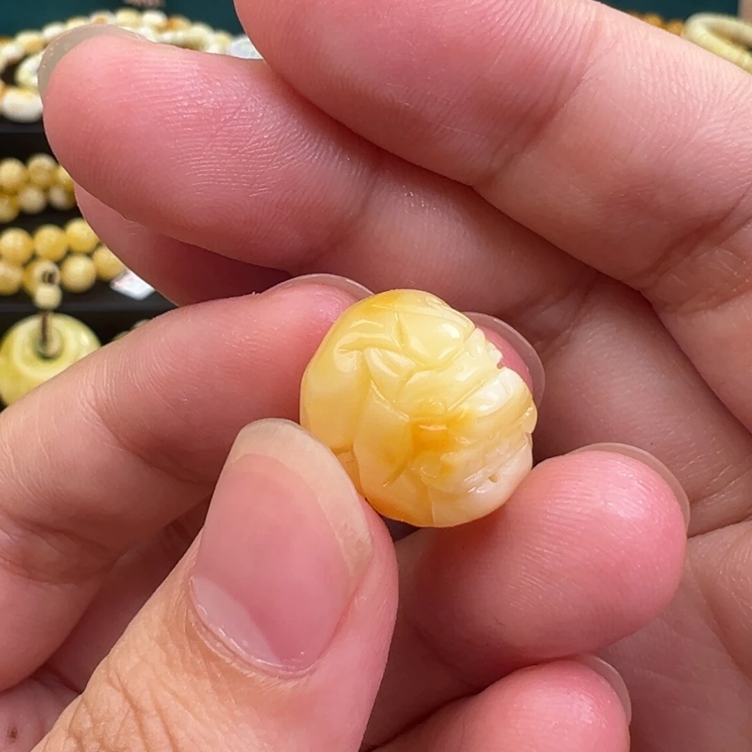 琥珀手链未镶嵌 貔貅