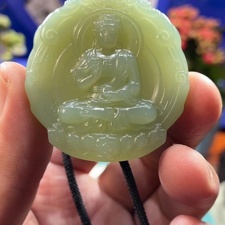 一***风和田玉（糖玉）未镶嵌颈饰