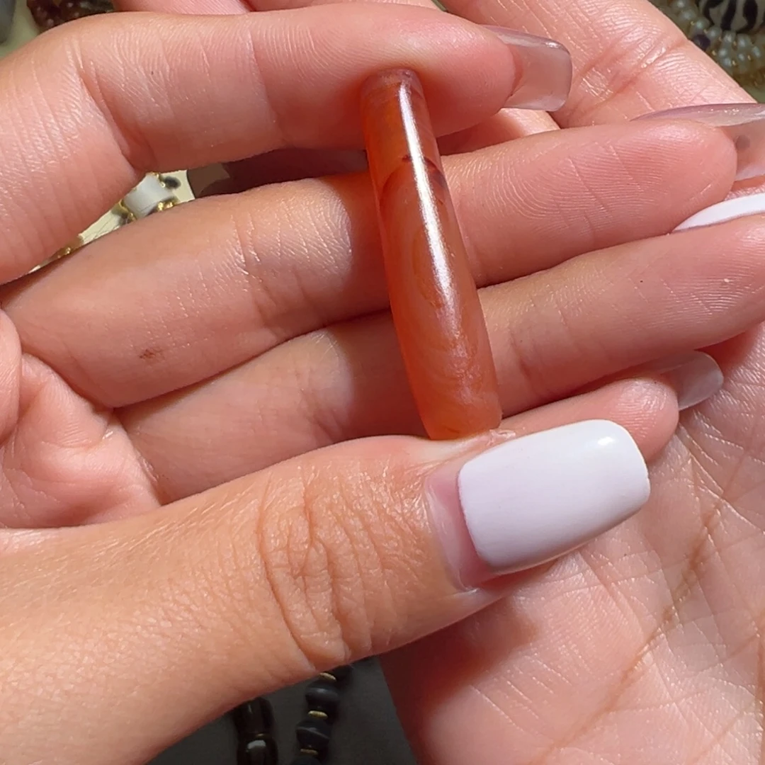 C***麻玛瑙/玉髓未镶嵌颈饰