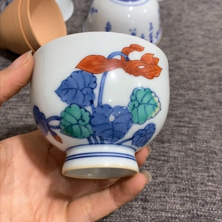 紫砂茶杯非常漂亮好看的碗