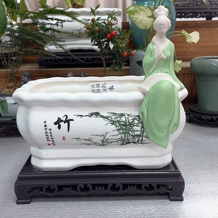 陶瓷花盆抢购紫砂花盆