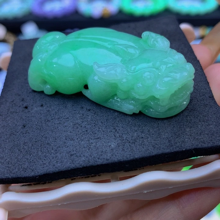 未镶嵌手链翡翠翡翠
