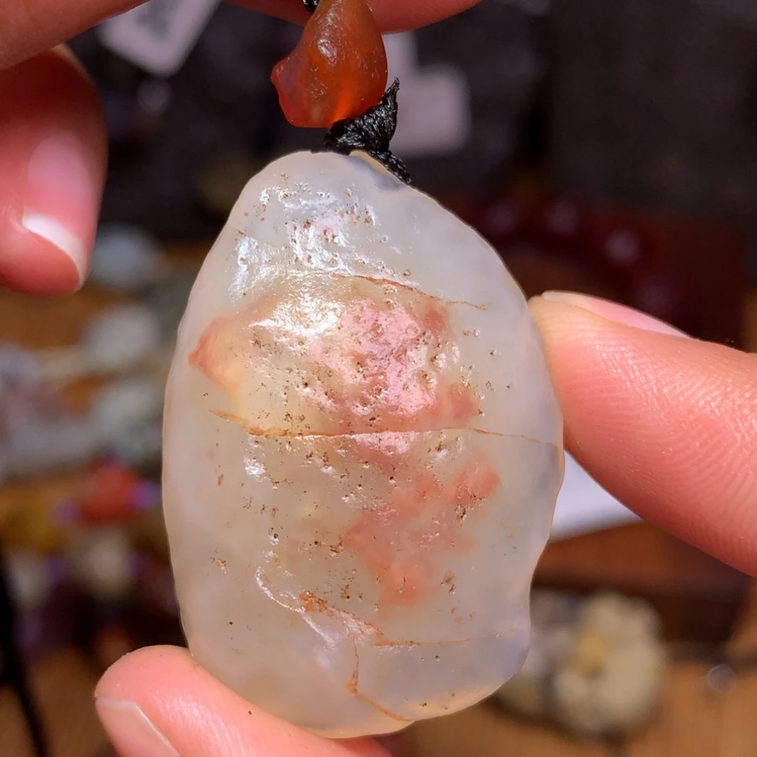 未镶嵌玛瑙/玉髓珠宝半成品