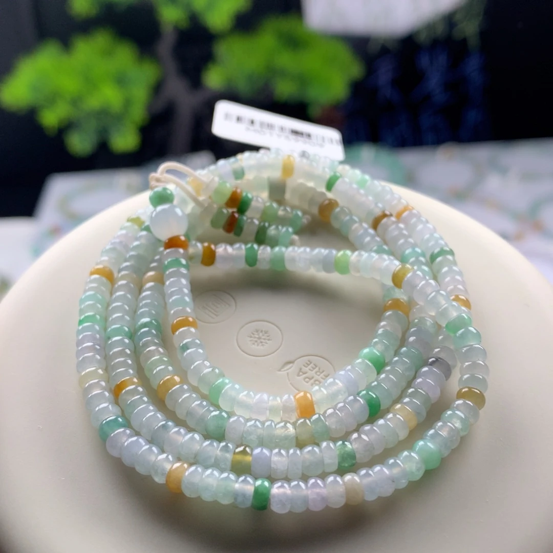 翡翠未镶嵌手链卡4