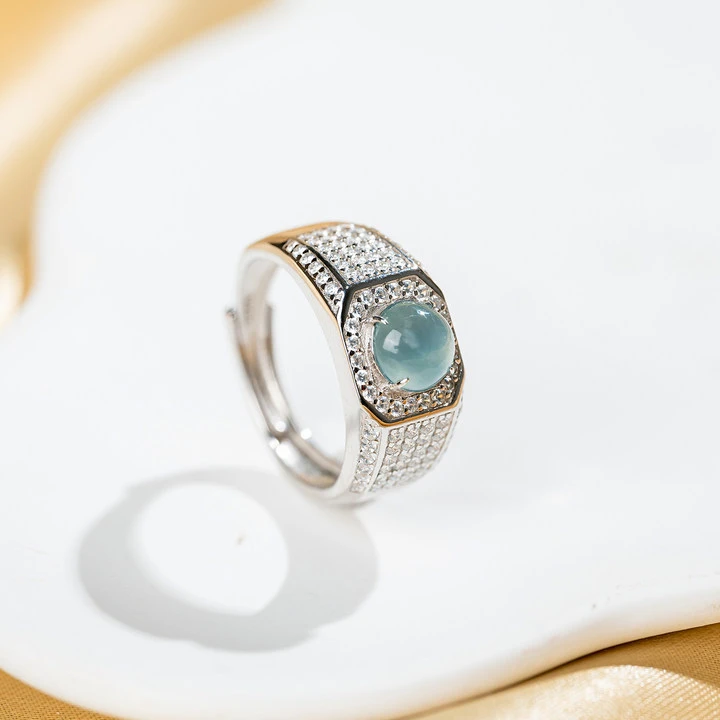 翡翠s925戒指-120932