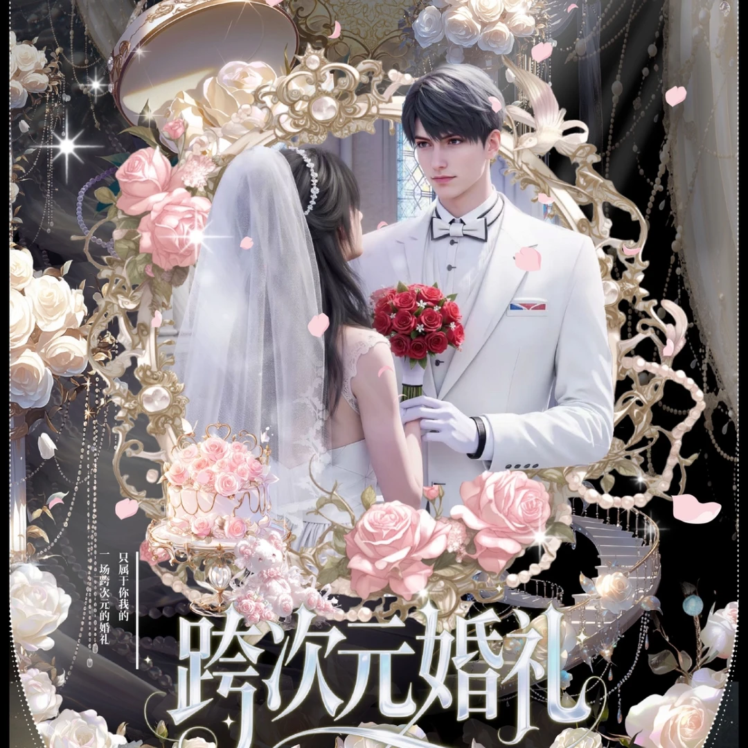 【跨次元】恋与深空跨次元婚礼小卡卡牌盲抽同人款
