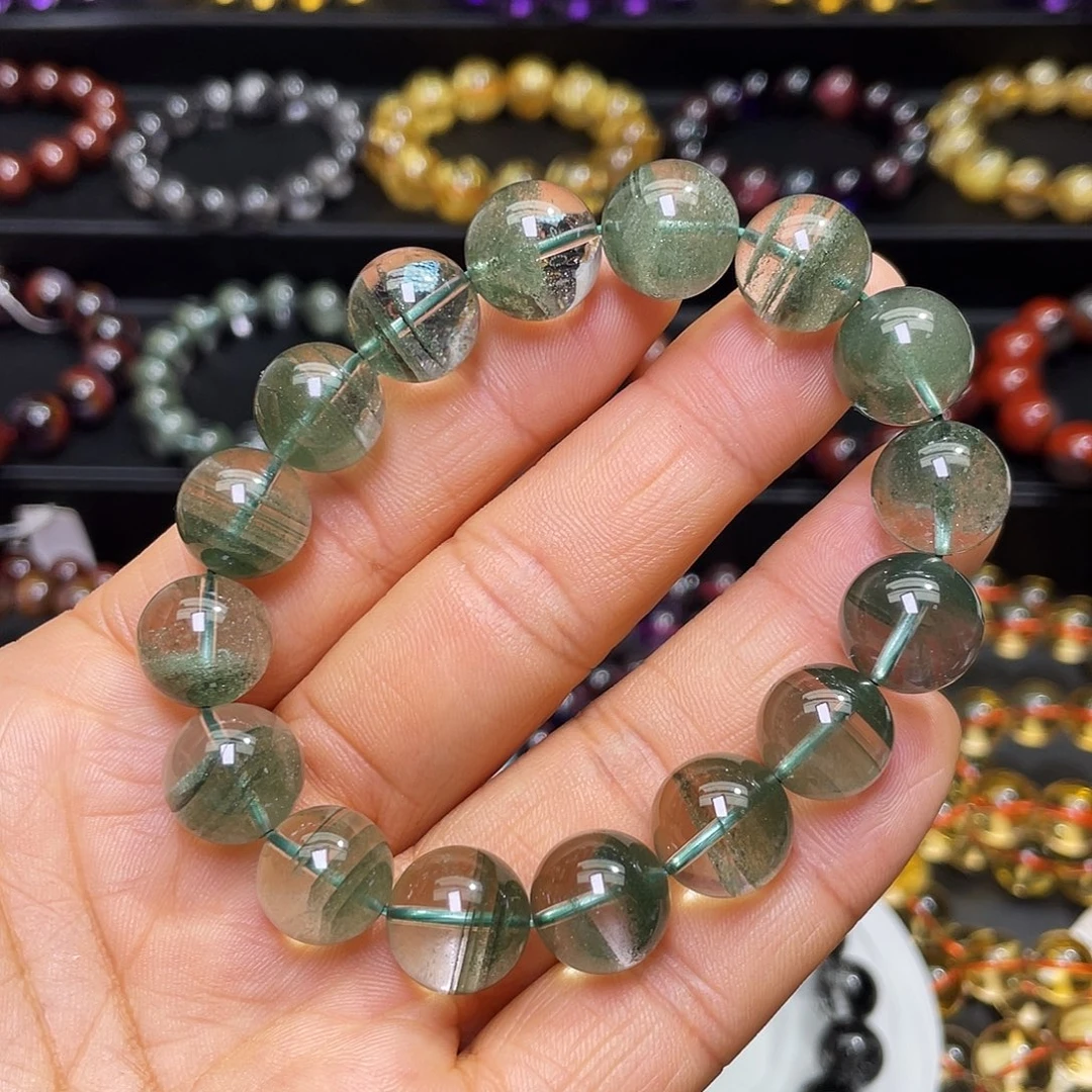 水晶未镶嵌手链绿幽灵