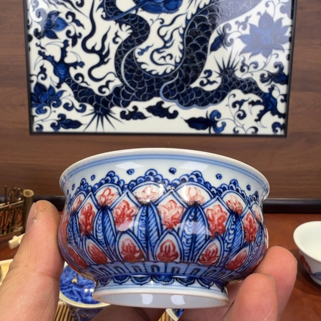 陶瓷现代景德镇全手工全手绘茶器