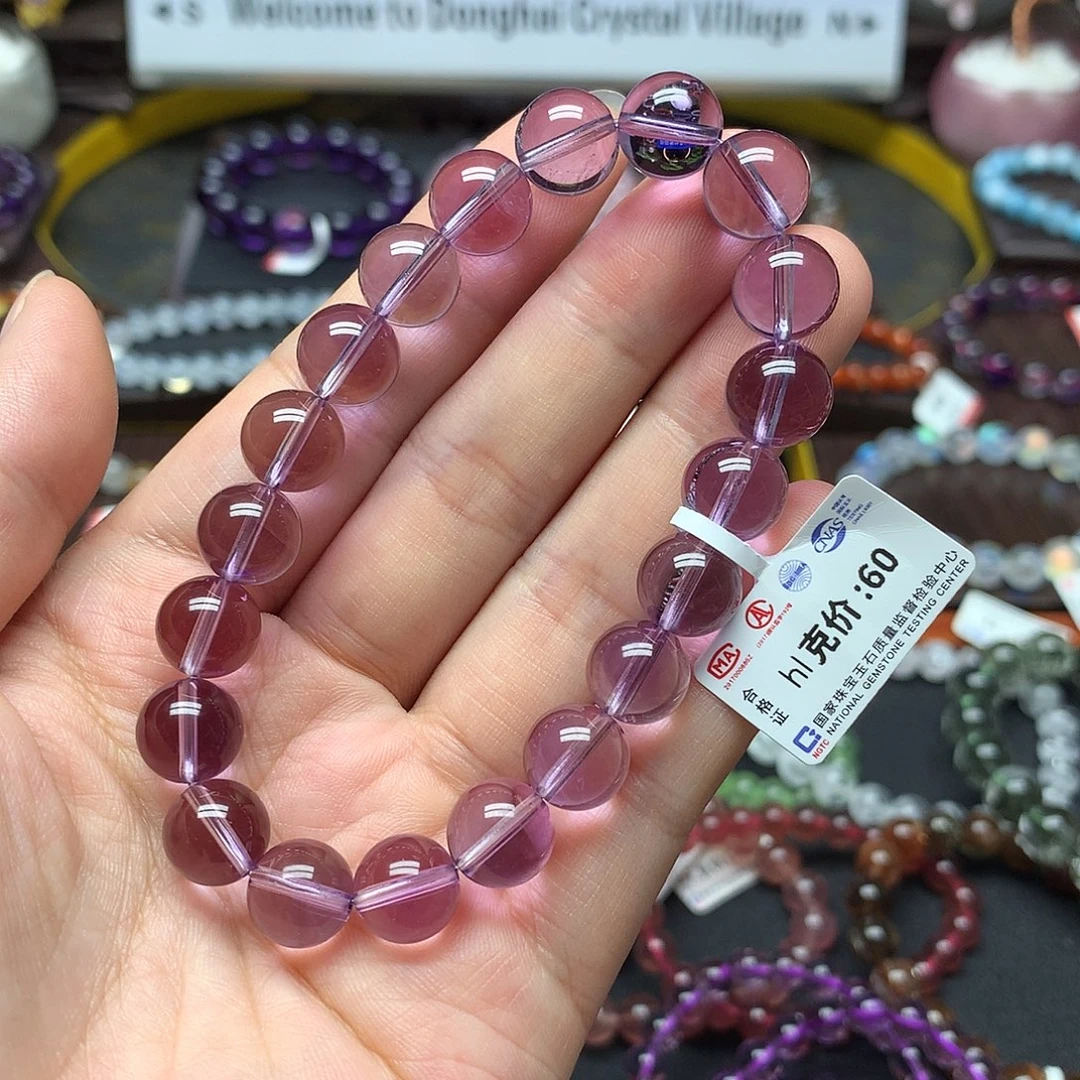 未镶嵌手串水晶手链