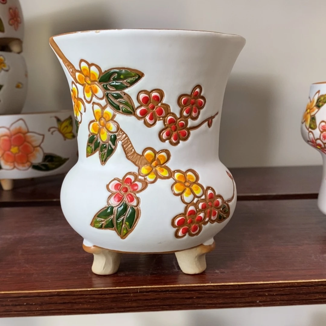 红陶韩式多肉植物花盆