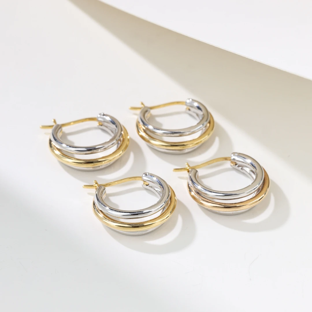 【举石臻选】TA05-1331-028个性耳饰18k（一对/多样性发）H