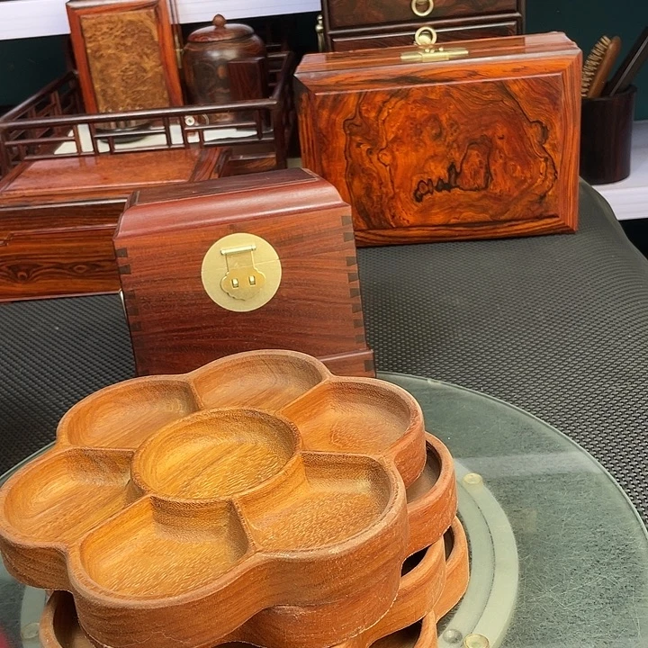 奈***室木花梨木盘子一个适合