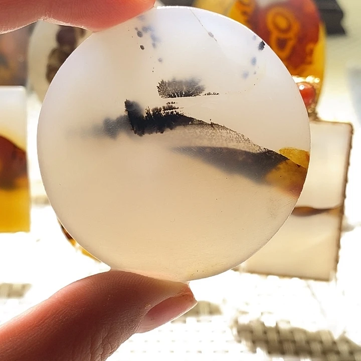 玛瑙/玉髓未镶嵌颈饰