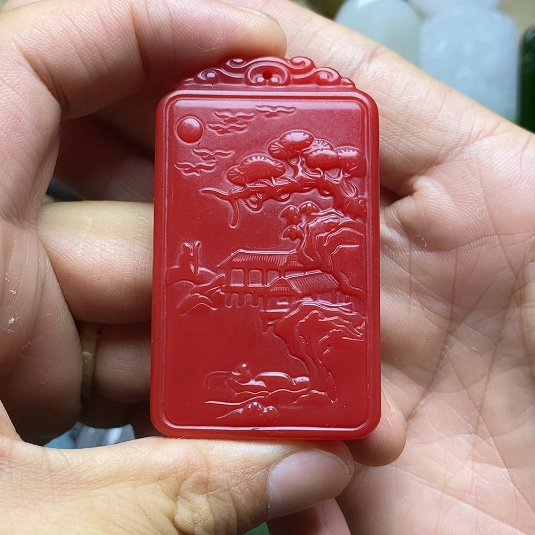 颈饰未镶嵌和田玉