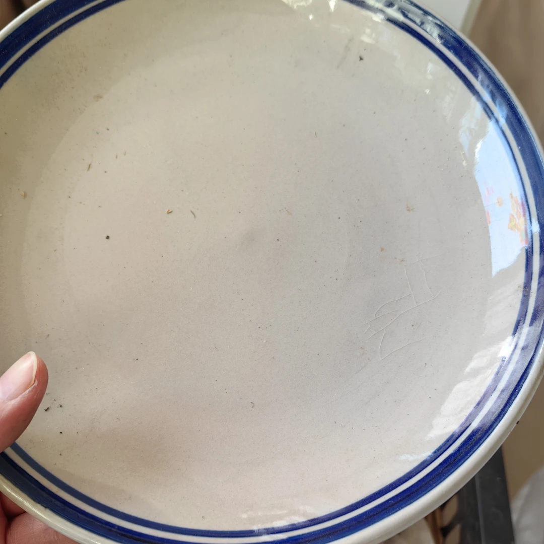 磁州窑老瓷中号浅盘