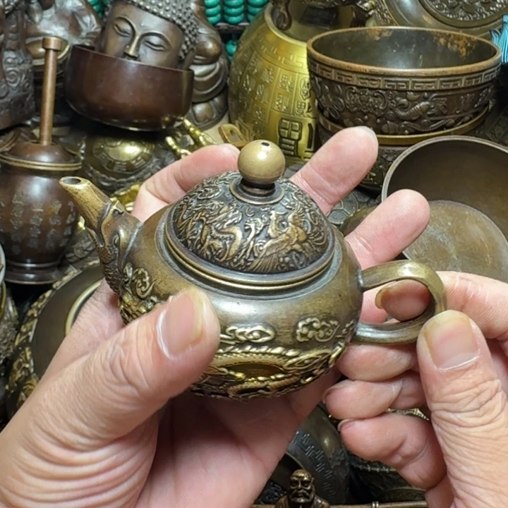 铜器摆件收收藏藏