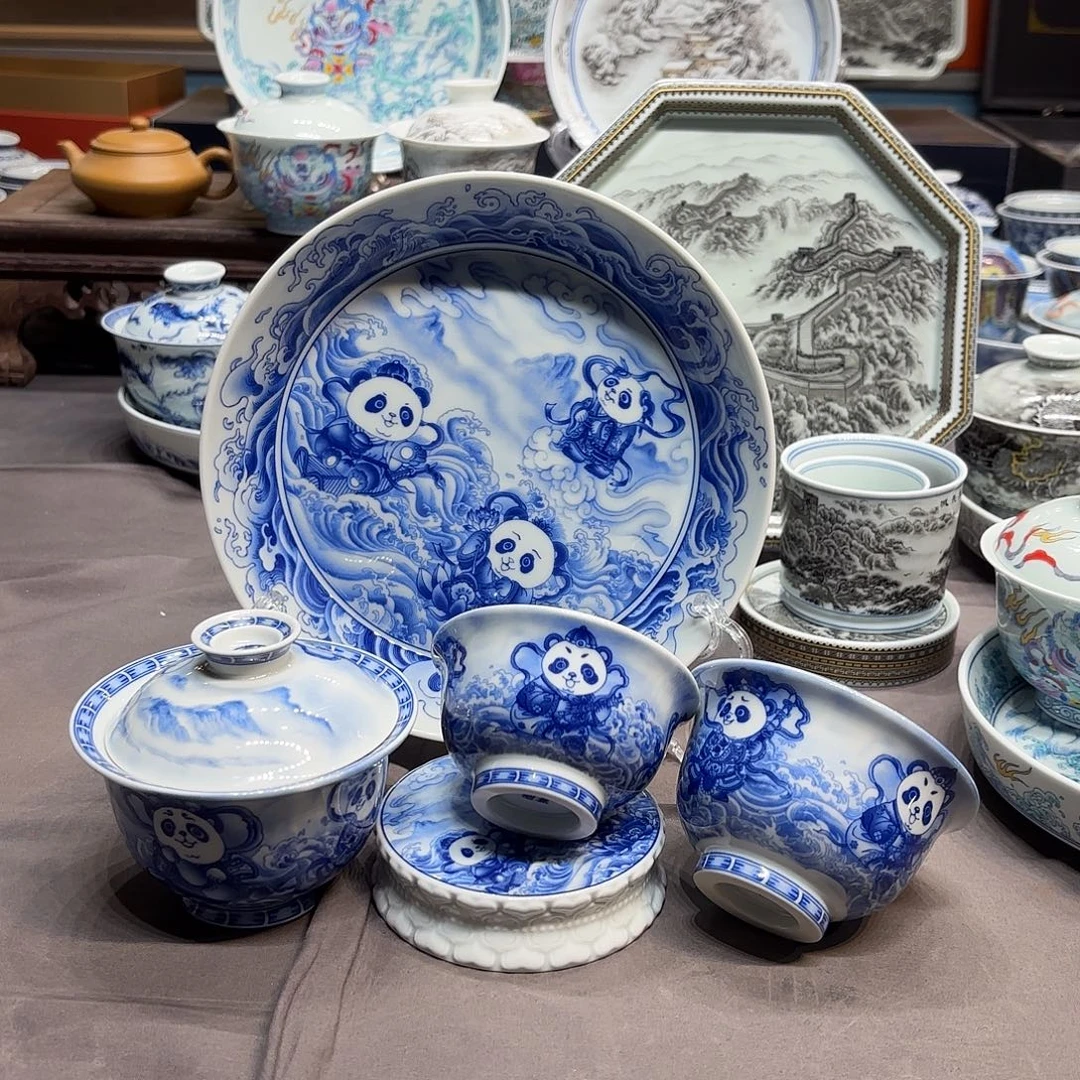 陶杯子景德镇陶瓷艺术展