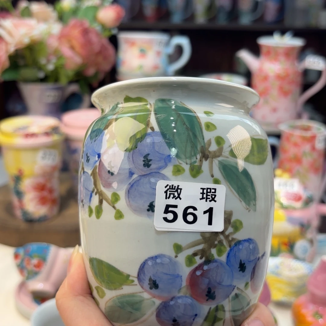 瓷片景德镇手绘高温釉下彩陶瓷茶具