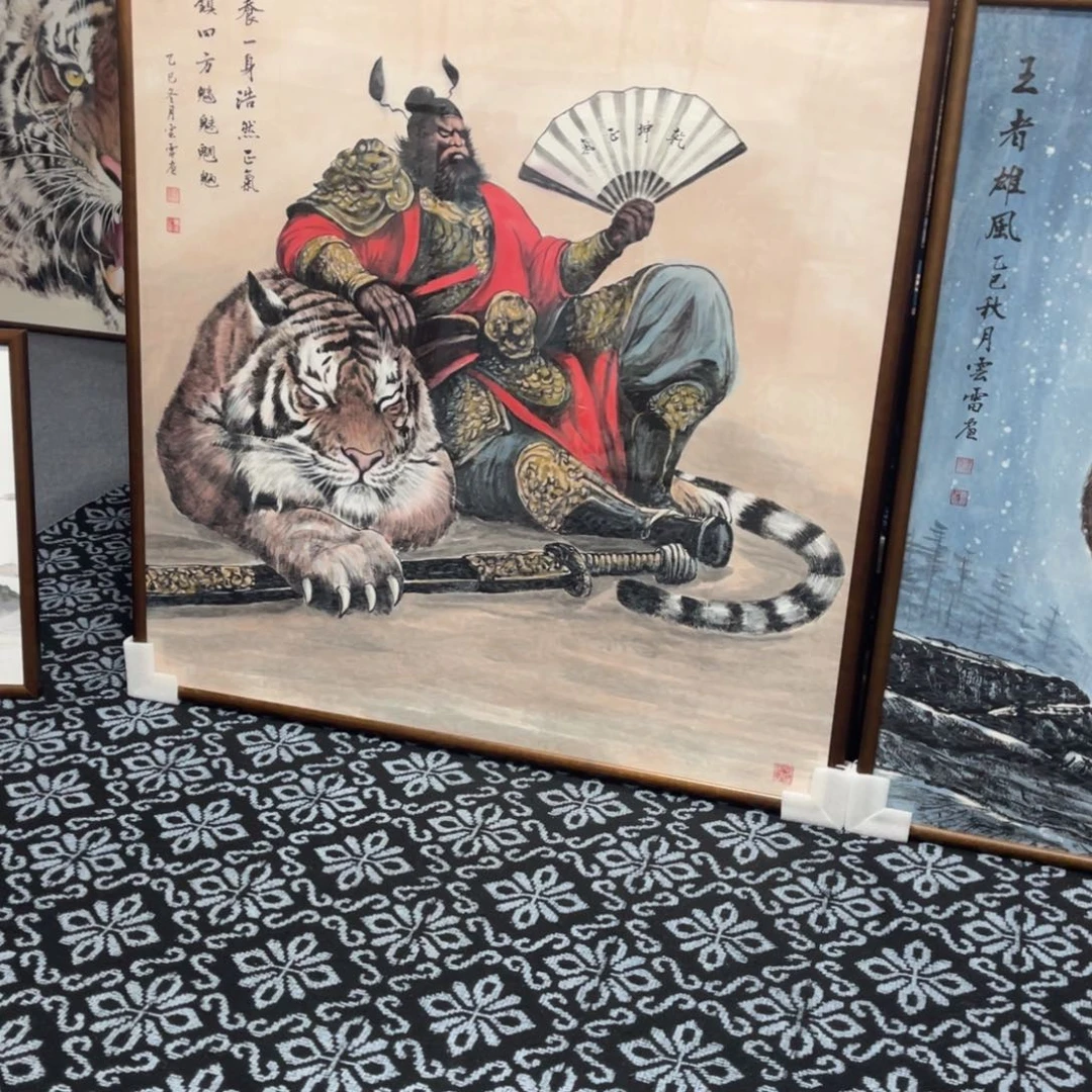 时***～国画手绘国画钟馗