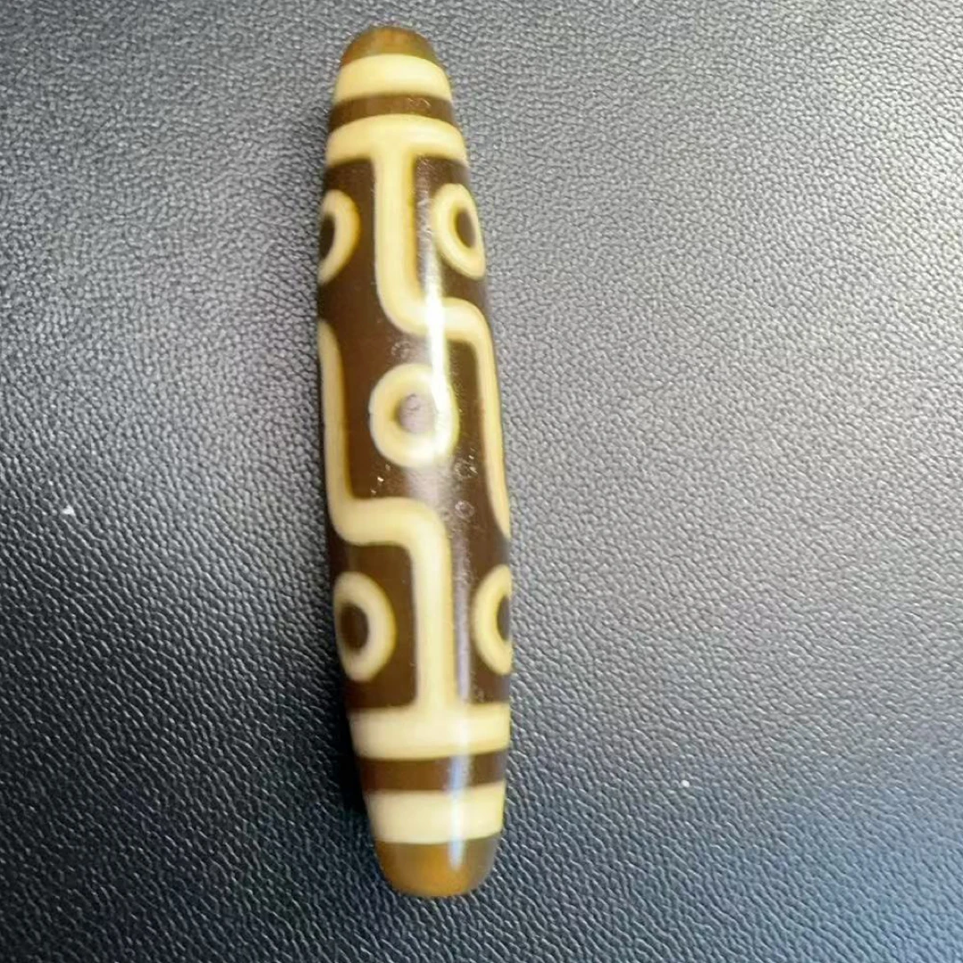 折线九眼玛瑙天珠锁骨链
